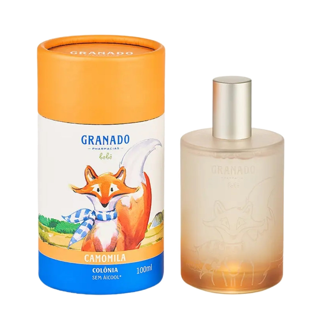Raposa Fox Chamomile Baby Deot Cologne Dermatologically Tested 100ml Granado