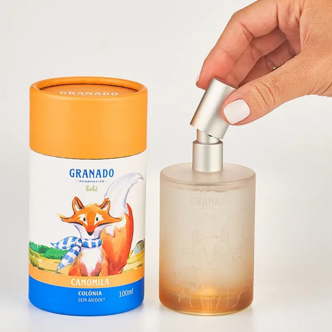Raposa Fox Chamomile Baby Deot Cologne Dermatologically Tested 100ml Granado