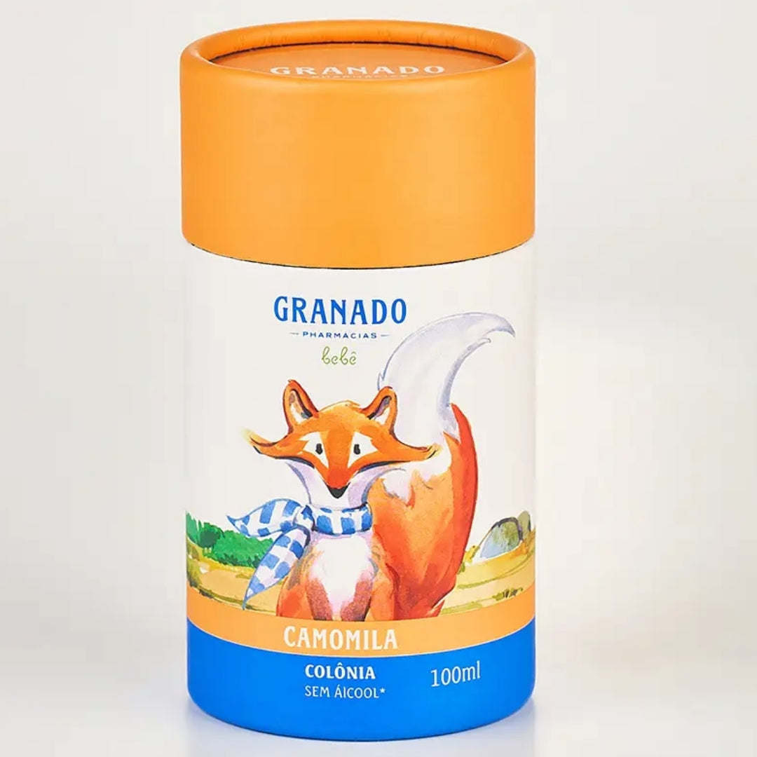 Raposa Fox Chamomile Baby Deot Cologne Dermatologically Tested 100ml Granado