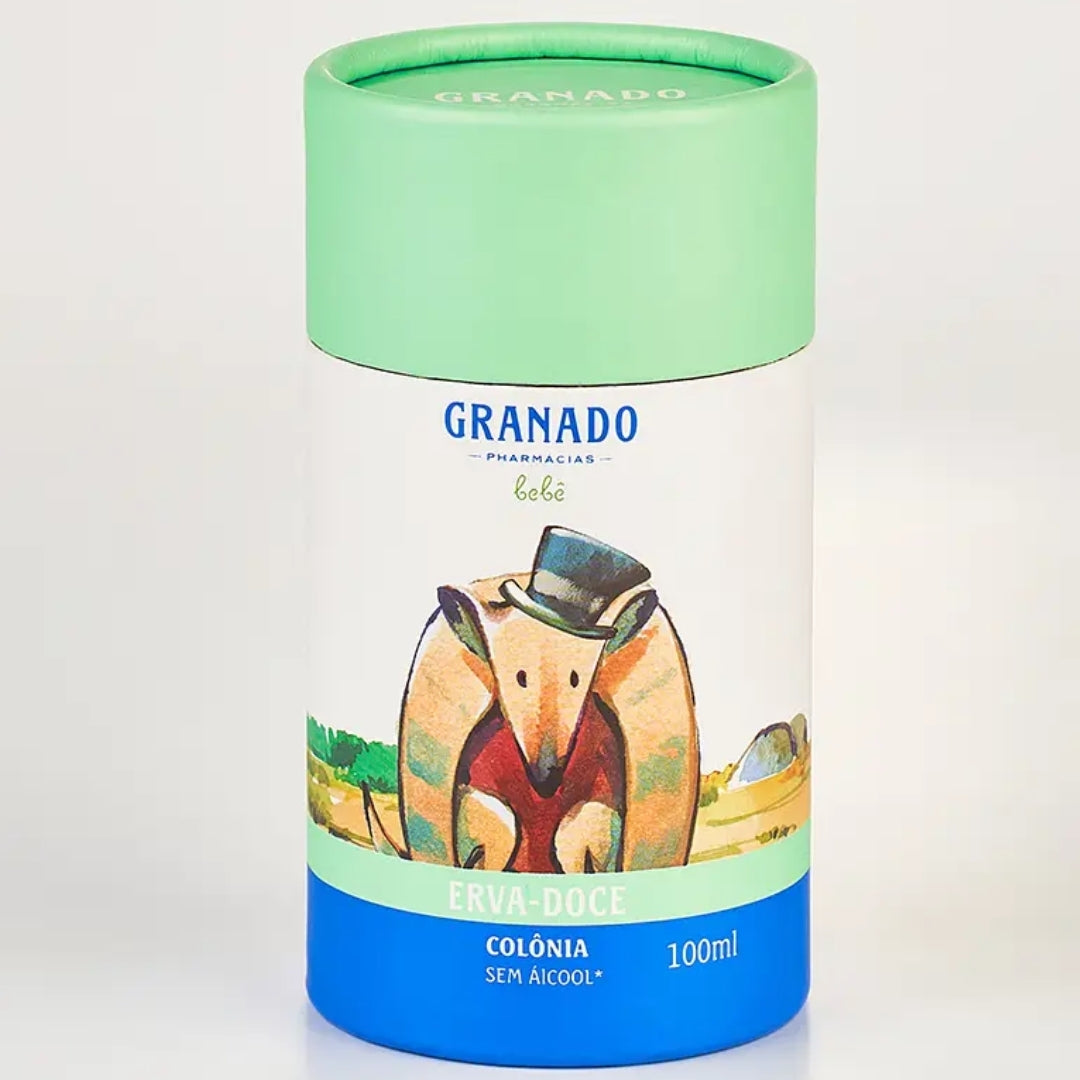 Erva Doce Anise Baby Deo Cologne Dermatologically Testet 100ml Granado Perfume