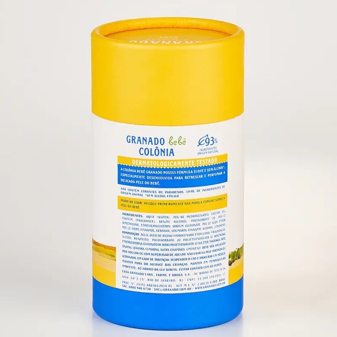 Traditional Baby Deo Cologne Dermatologically Tested 100ml Granado Perfume