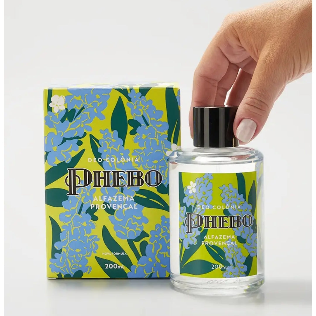 Phebo Lavender Alfazema Provencal Deo Cologne Fragance 200ml Granado