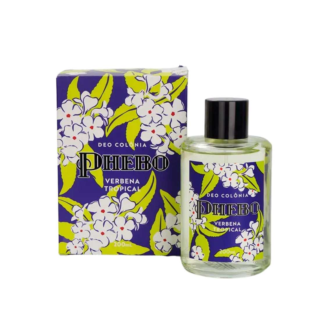 Phebo Verbena Tropical Deo Cologne Body Fragance 200ml Granado