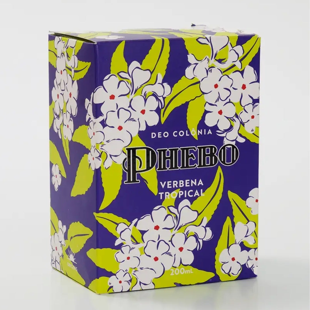 Phebo Verbena Tropical Deo Cologne Body Fragance 200ml Granado