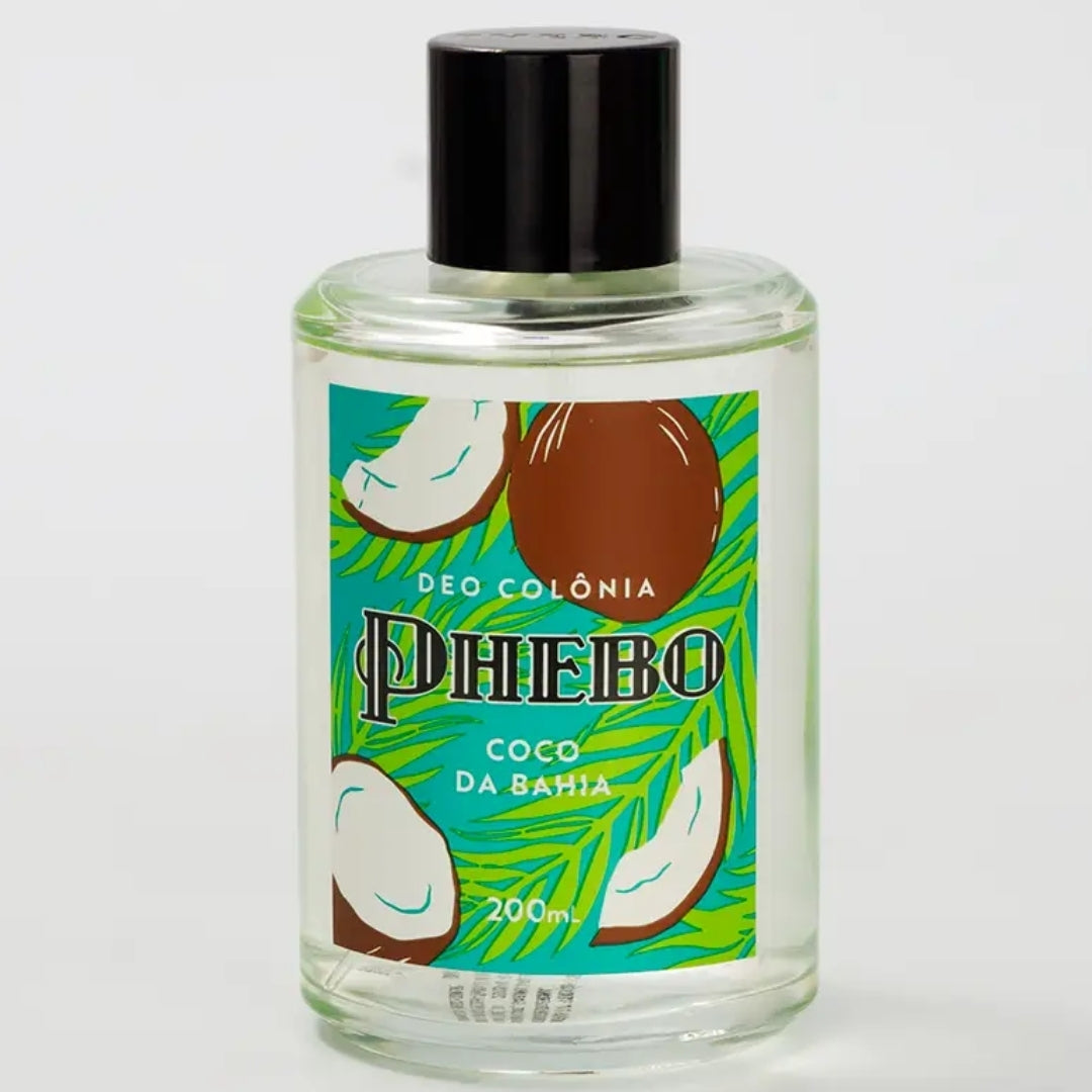Phebo Coco da Bahia Coconut Deo Cologne Body Fragance 200ml Granado