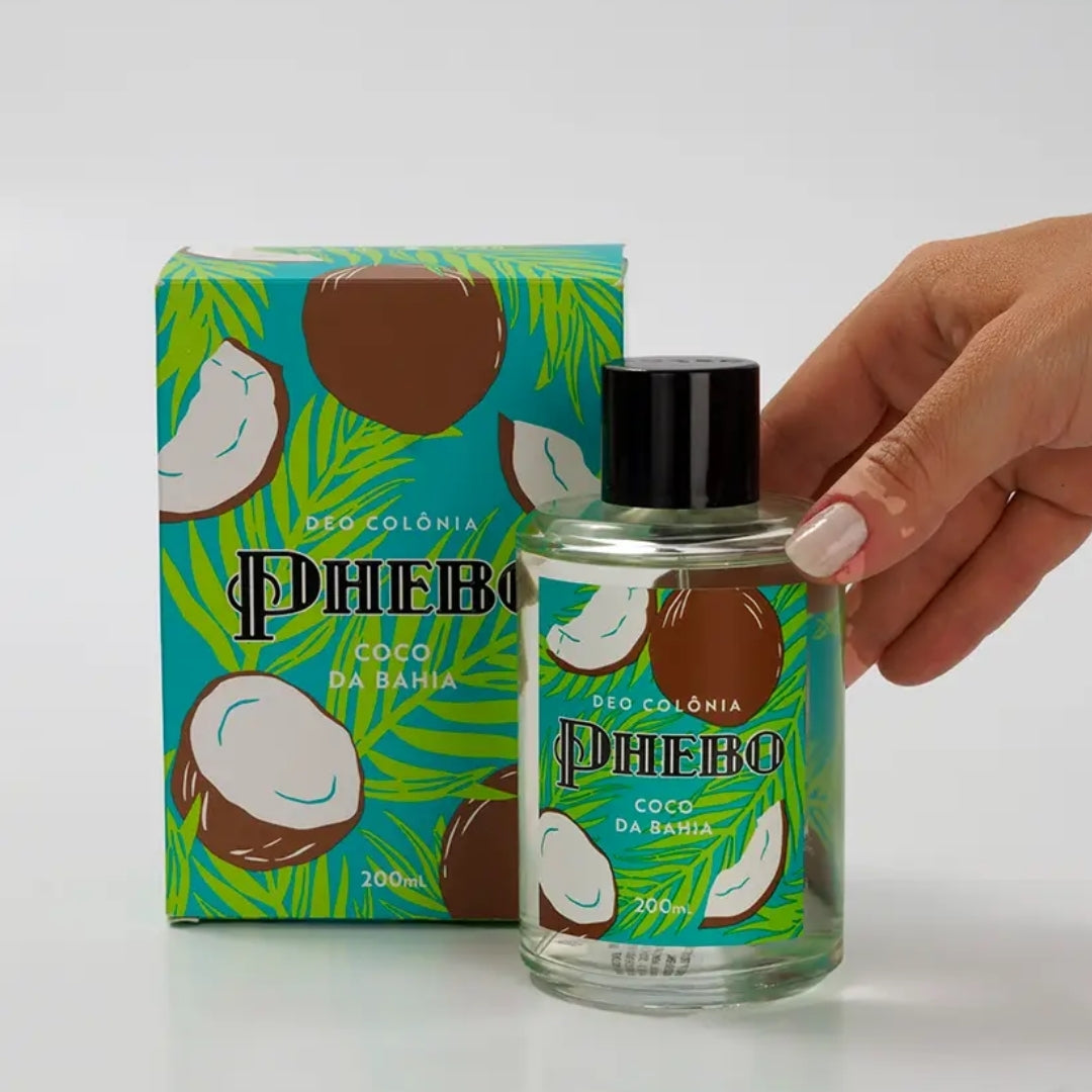Phebo Coco da Bahia Coconut Deo Cologne Body Fragance 200ml Granado