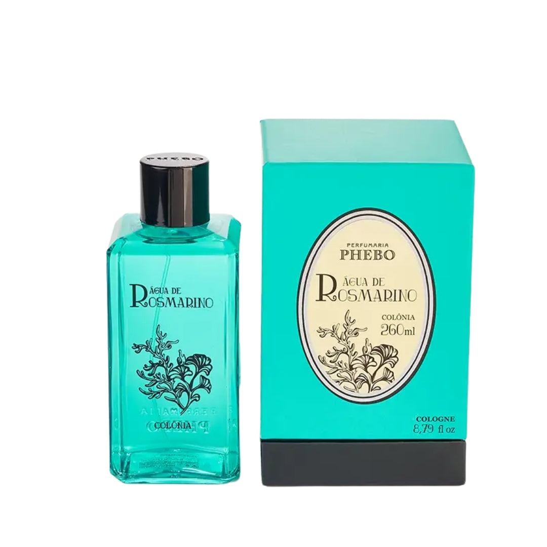 Phebo Agua de Rosmarino Deo Cologne Citrus Fragance 260ml Granado Perfume