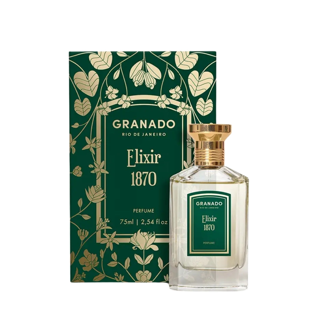 Elixir 1870 Perfume Eau de Parfum Woody Citrus Fragance 75ml Granado