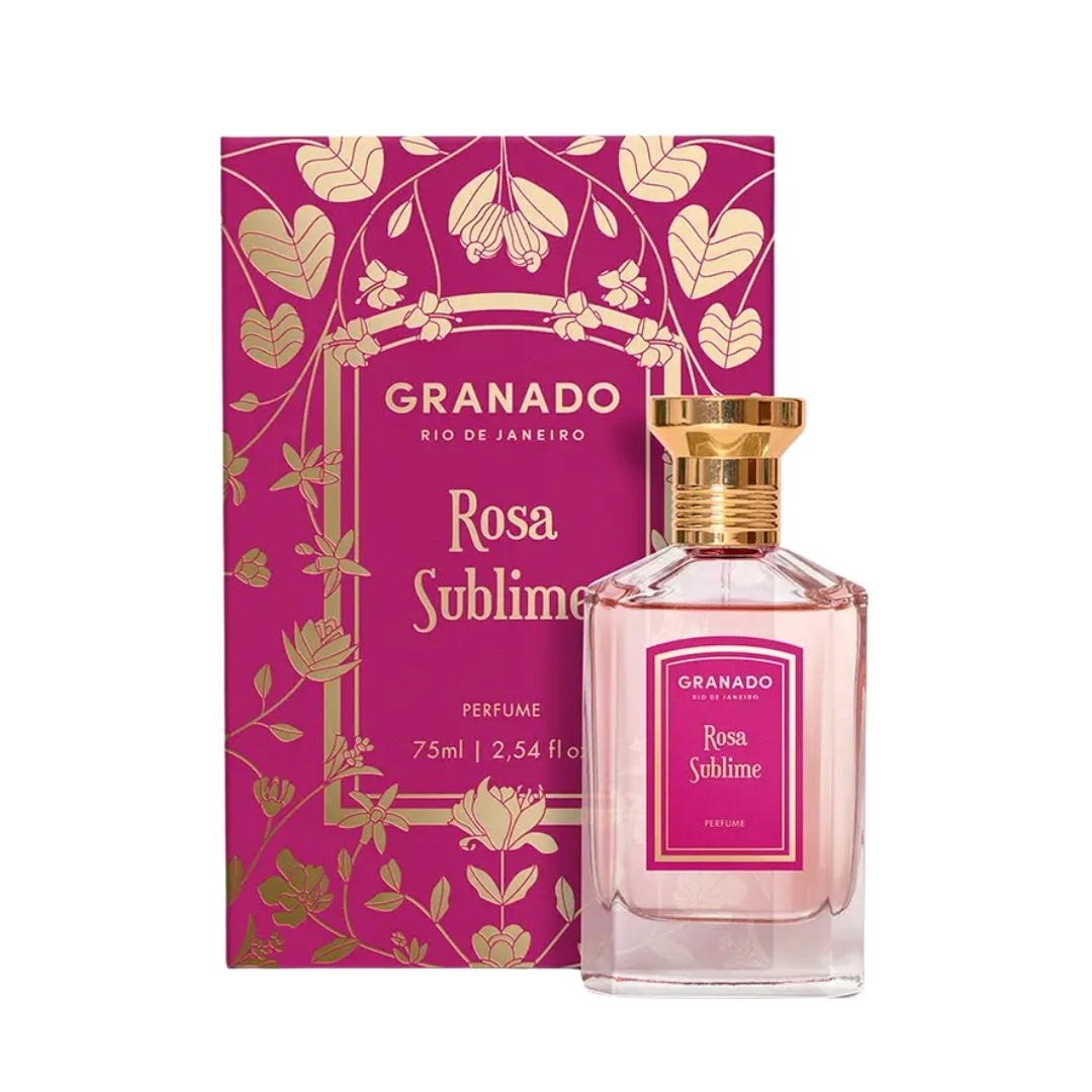 Rosa Sublime Perfume Eau de Parfum Floral Amber Fragance 75ml Granado