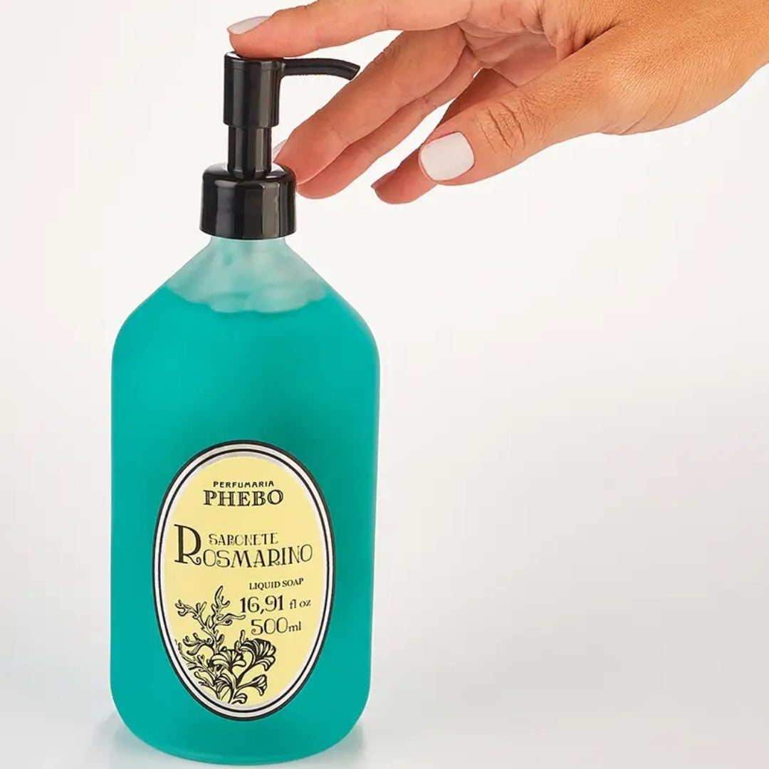 Rosmarino Liquid Soap Vegan Body Hydration Skin Care 500ml Granado