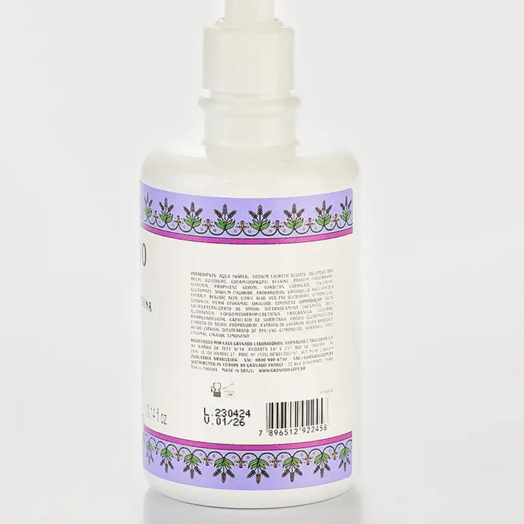 Lot of 5 Glycerin Lavender Vegan Liquid Soap Skin Care 300ml Granado