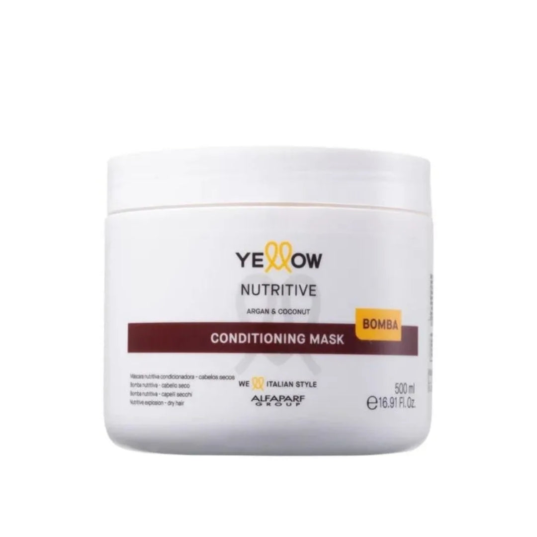 Liss + Nutritive + Repair Schedule Masks Damaged Hair Treatment Kit Yellow