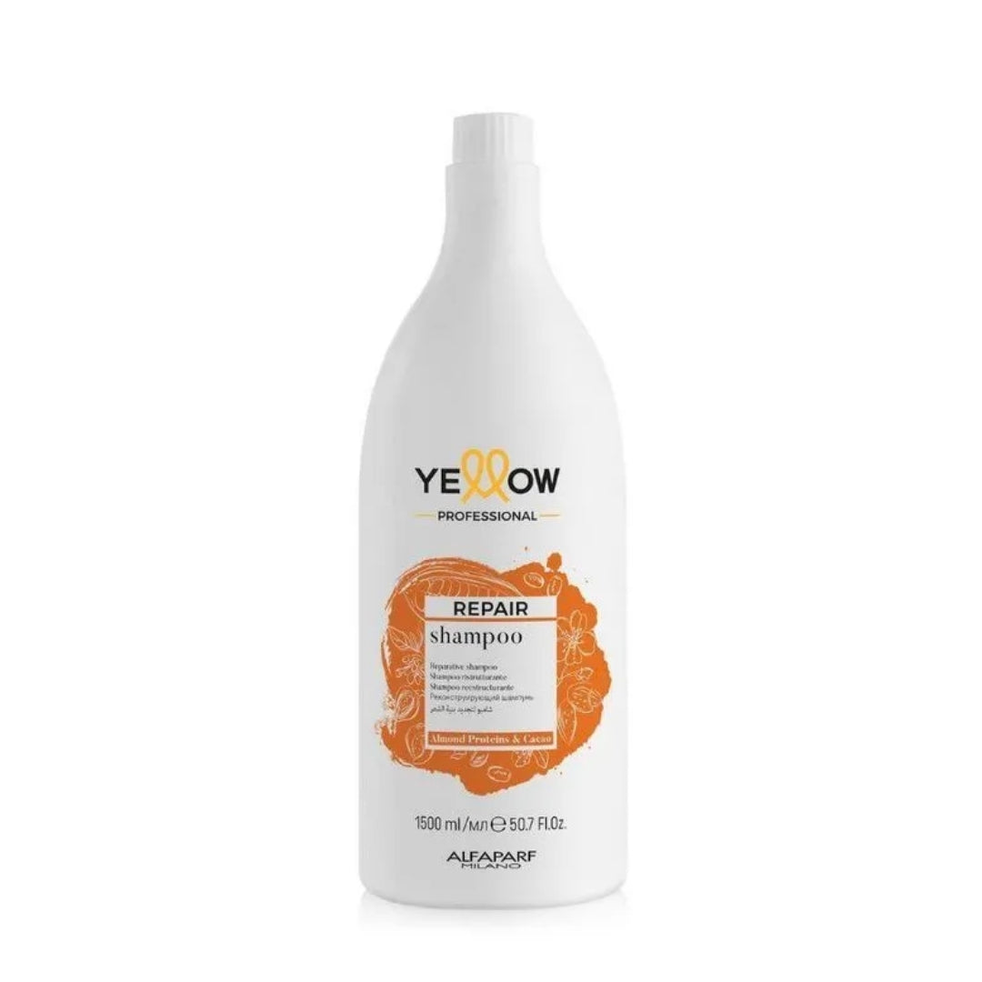 Repair Shampoo Damaged Hair Replenisher Treatment 1500ml Yellow