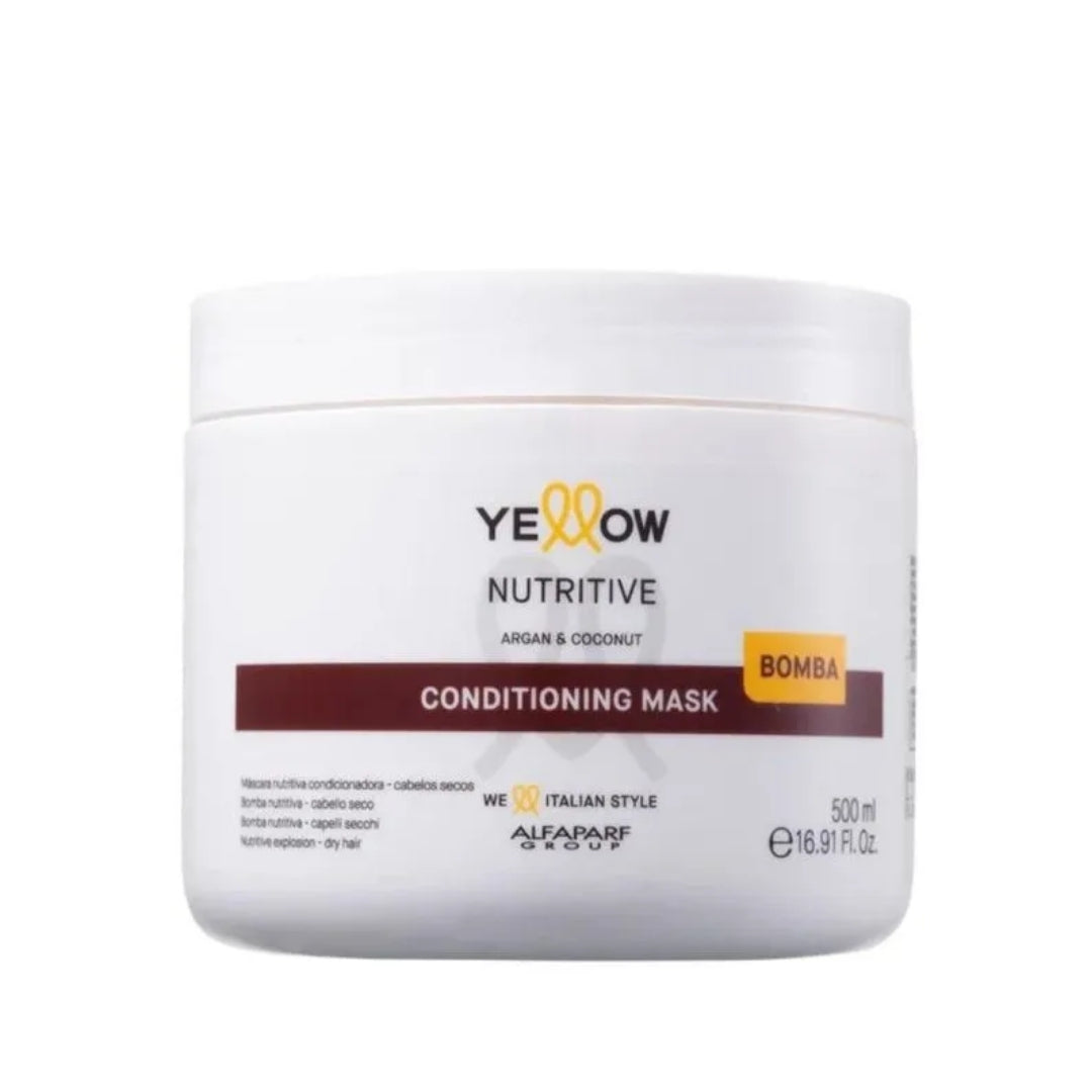 Nutritive + Repair + Color Care Masks Hair Schedule Treatment Kit Yellow