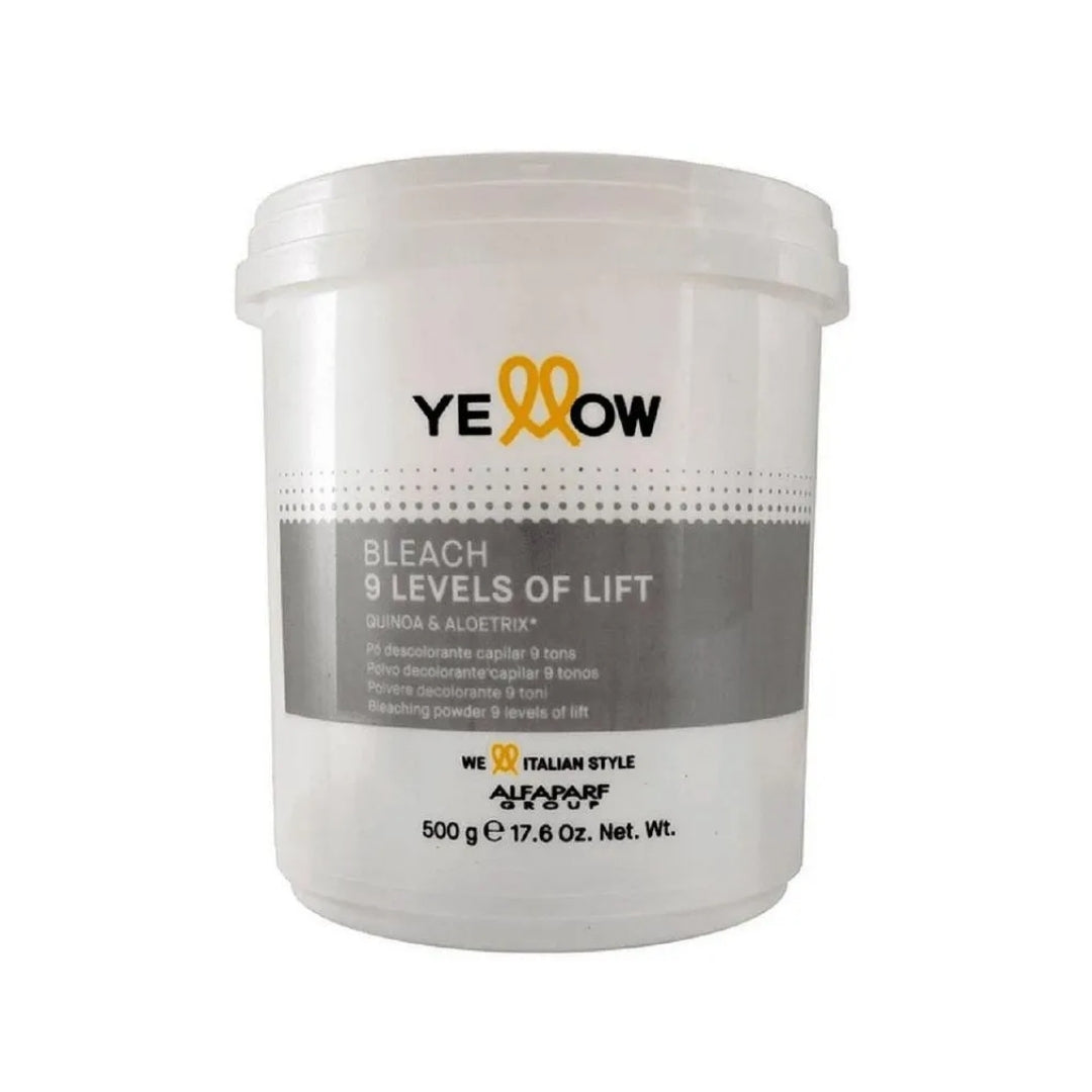 Bleach 9 Levels Of Lift Hair Bleaching Whitening Treatment 500g Yellow