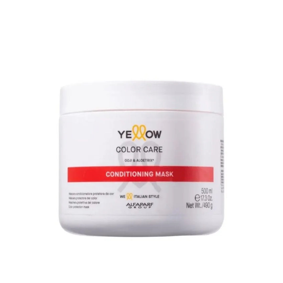 Color Care Hair Mask Colored Hair Maintenance Daily Care 500ml Yellow