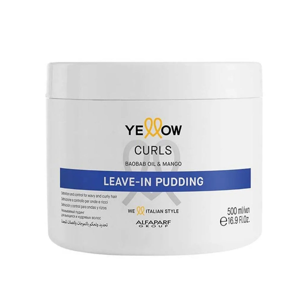 Leave-in Pudding Hair Finisher Modelinng Treatment 500ml Yellow
