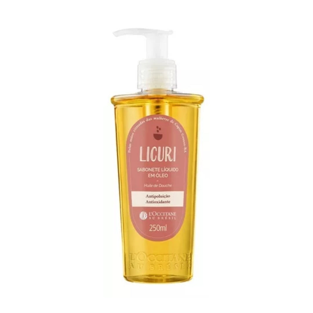 Licuri Liquid Soap Oil Body Skin Care Daily Moisturizing 250ml L'occitane
