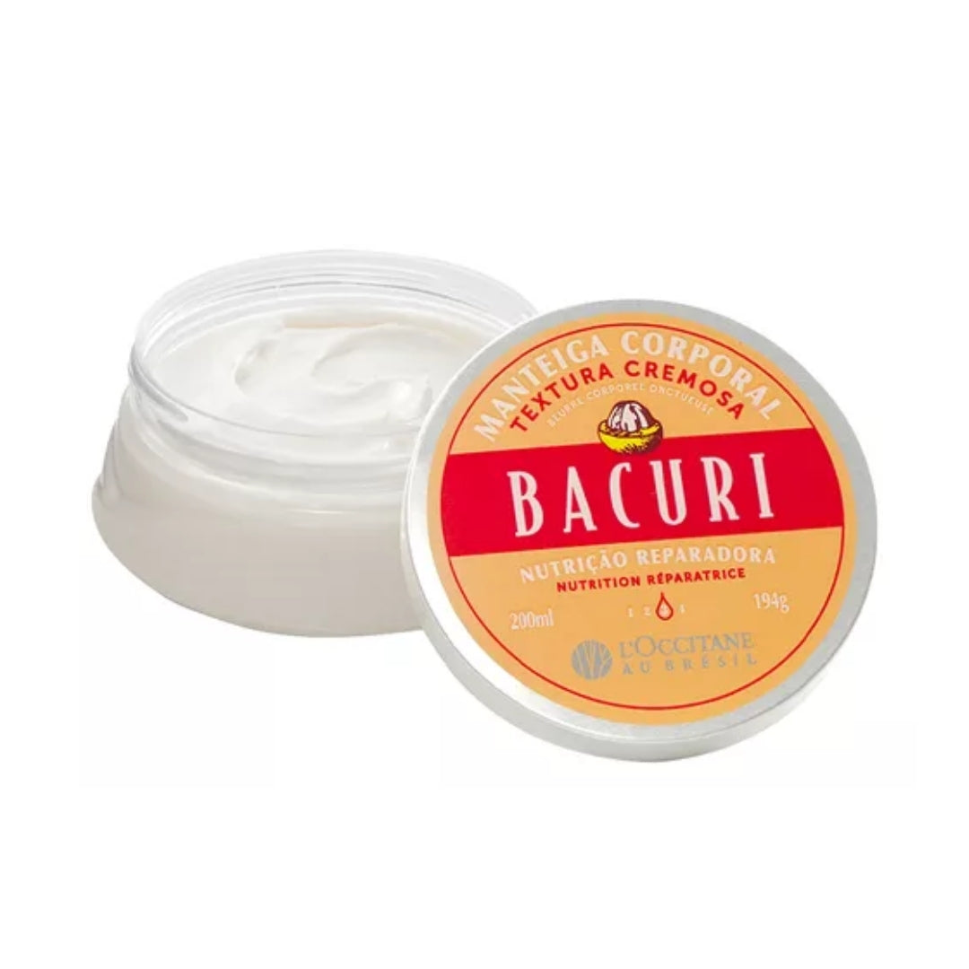 Bacuri Creamy Texture Body Butter Daily Moisturizing Skin Care 200ml L'occitane