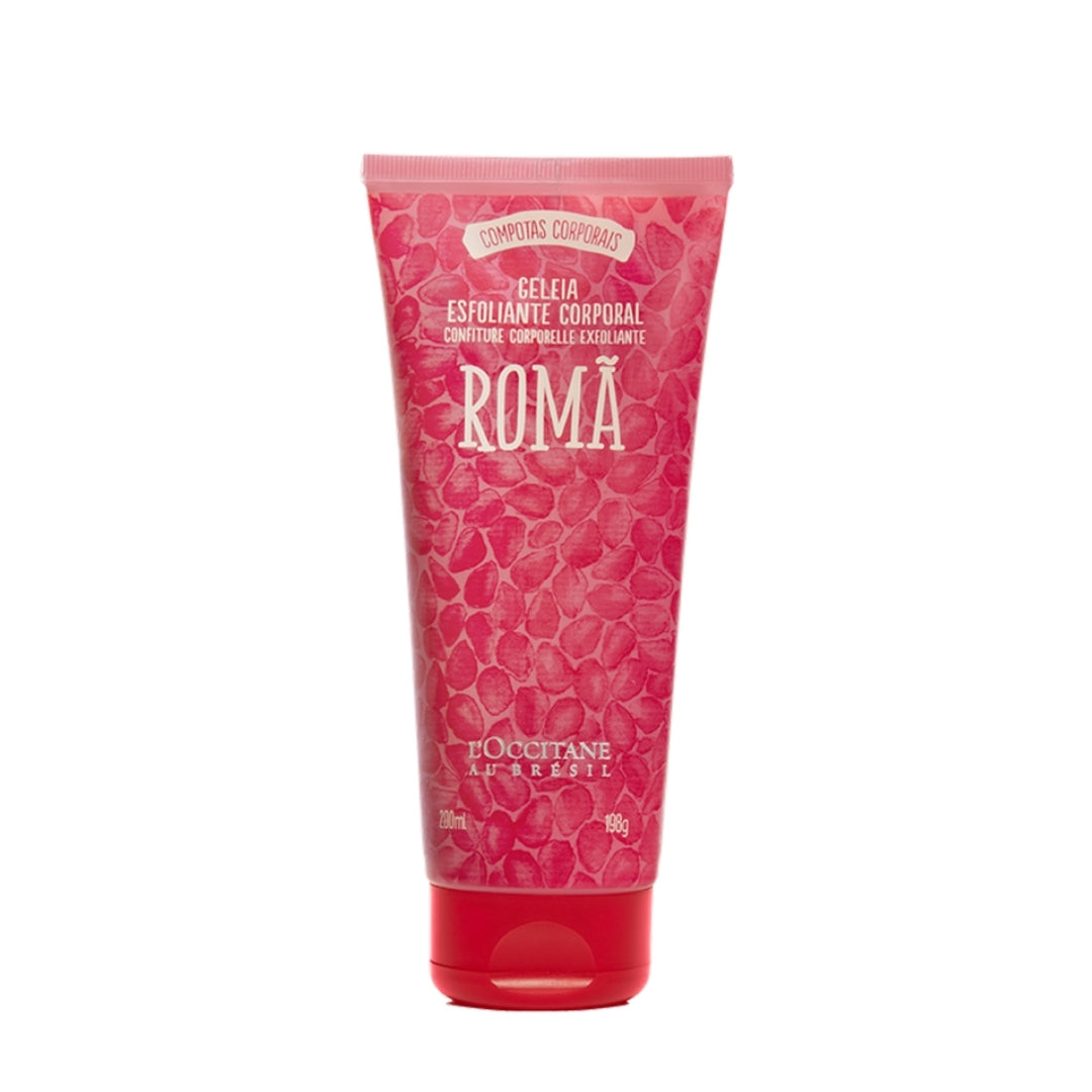 Roma Pomegranate Body Scrub Jelly Daily Skin Care 200ml L'occitane