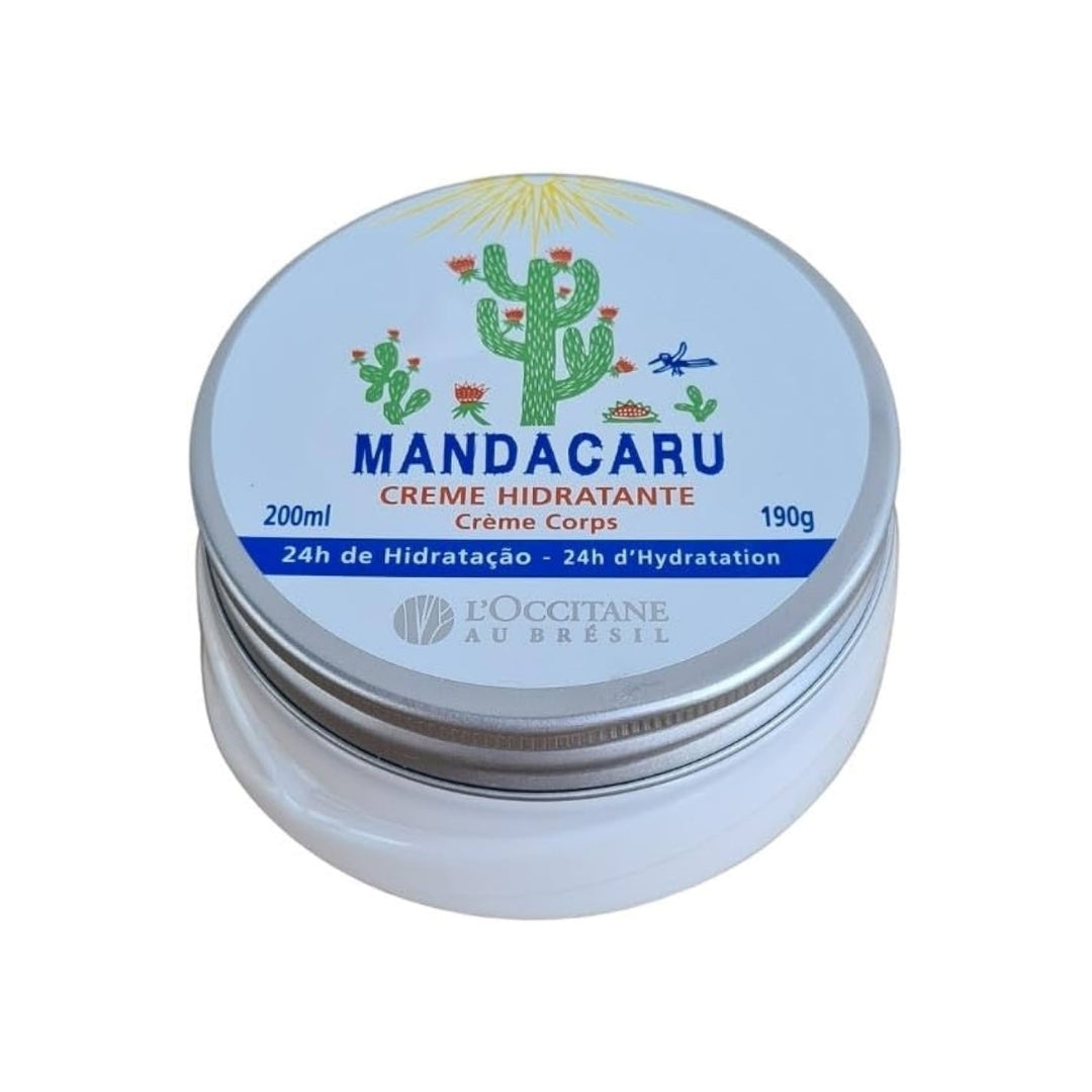 Mandacaru Body Moisturizing Cream Skin Care Moisturizing 200ml L'occitane