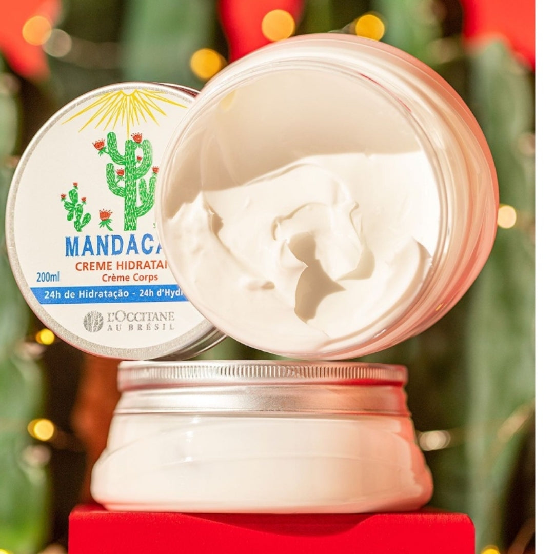 Mandacaru Body Moisturizing Cream Skin Care Moisturizing 200ml L'occitane