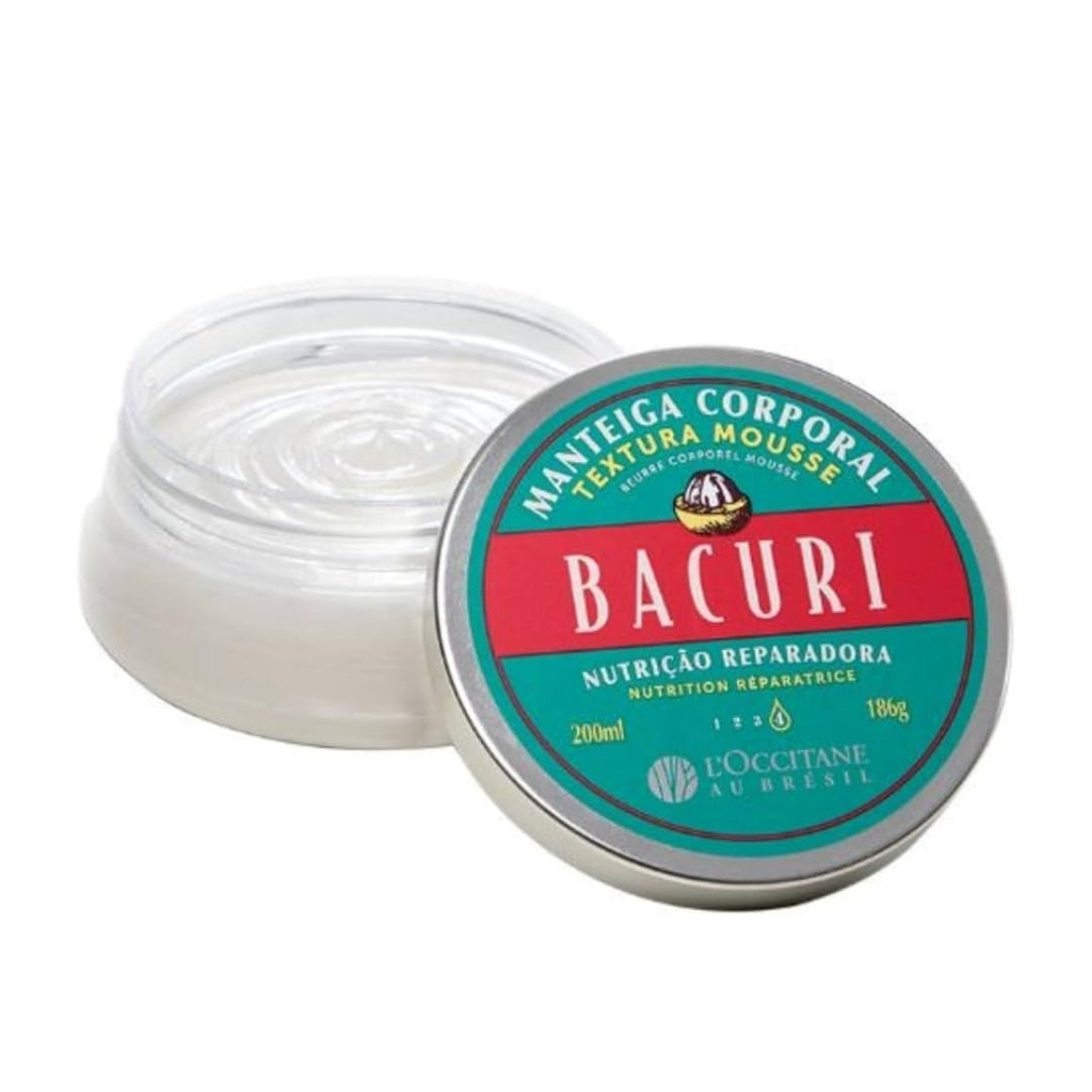 Bacuri Mousse Texture Body Butter Skin Care Moisturizing 200ml L'occitane