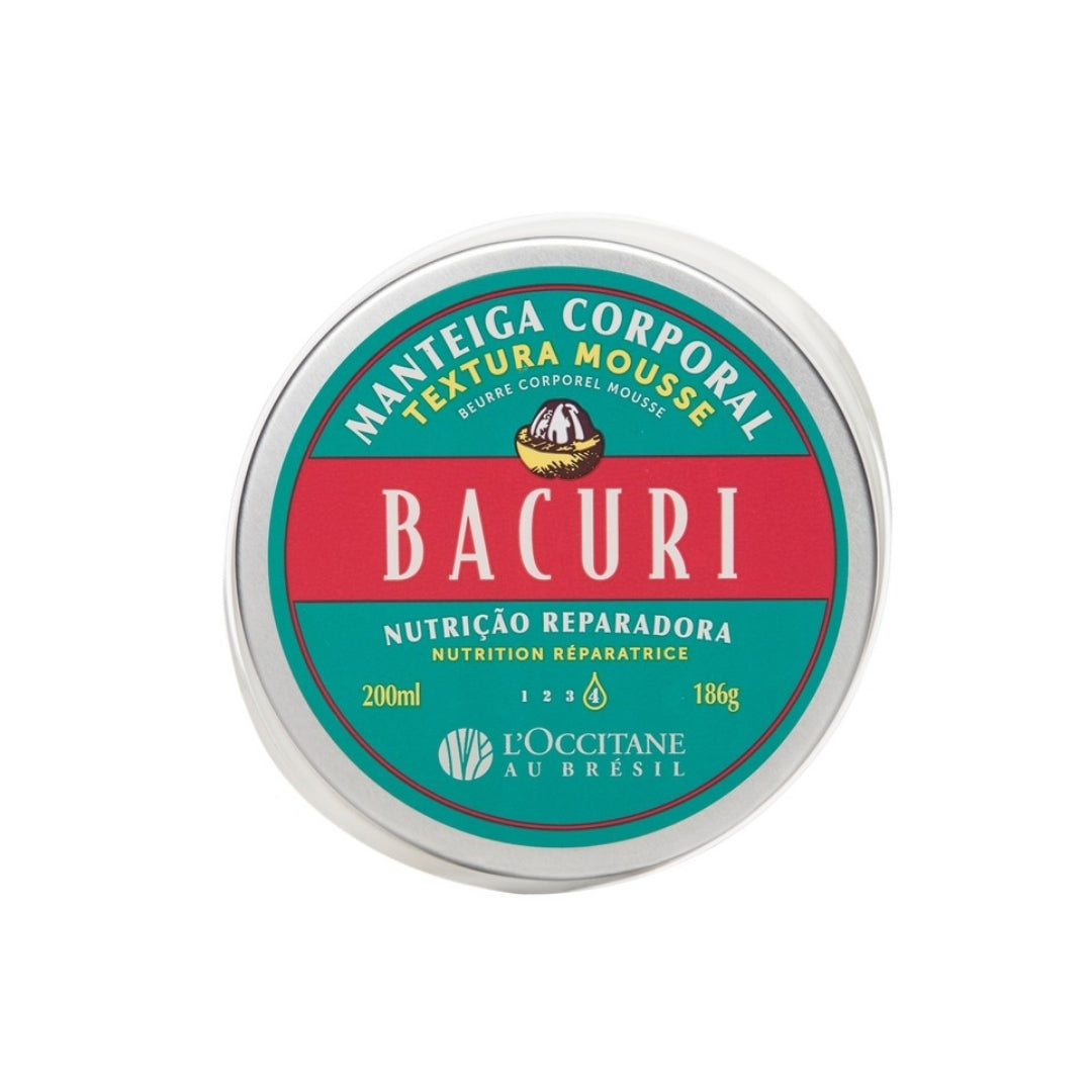 Bacuri Mousse Texture Body Butter Skin Care Moisturizing 200ml L'occitane