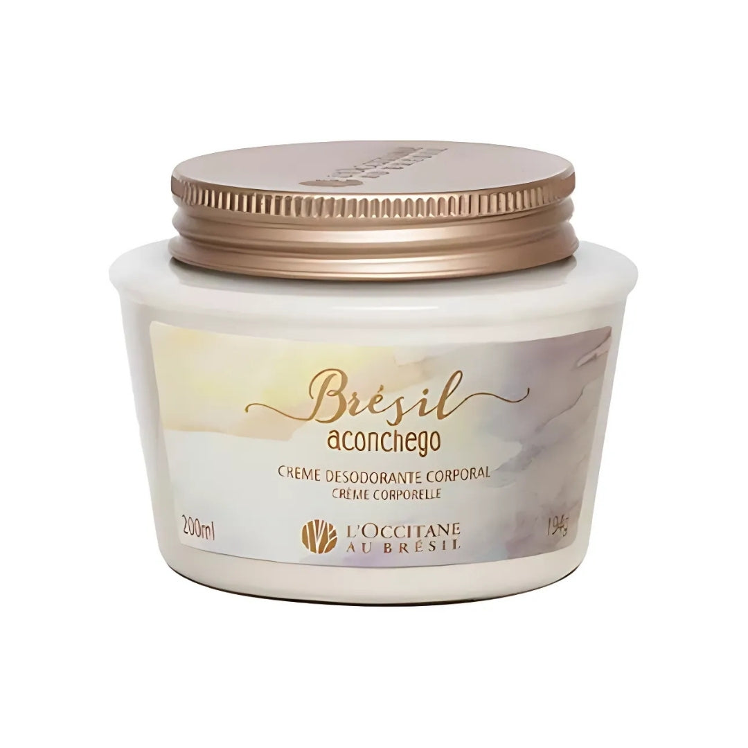Bresil Aconchego Body Deodorant Cream Skin Moisturizing 200ml L'occitane