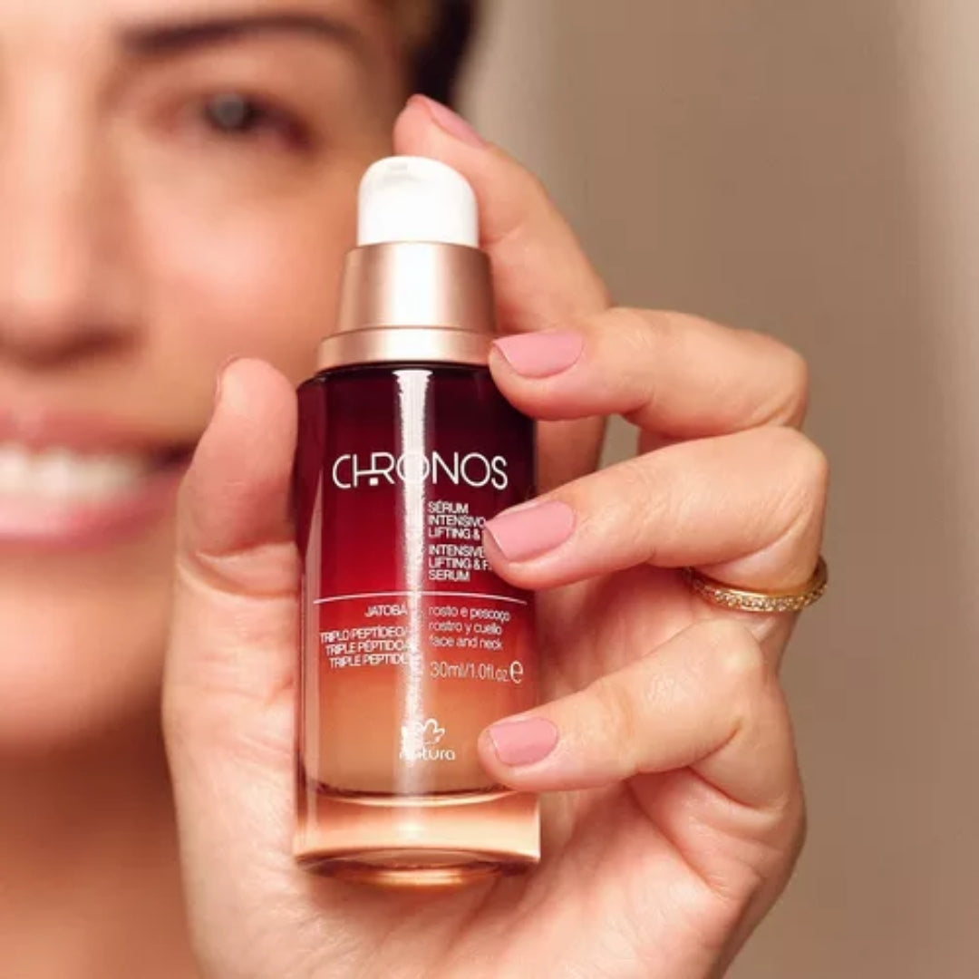 Chronos Intensive Lifting Firming Serum Daily Skin Care 30ml Natura