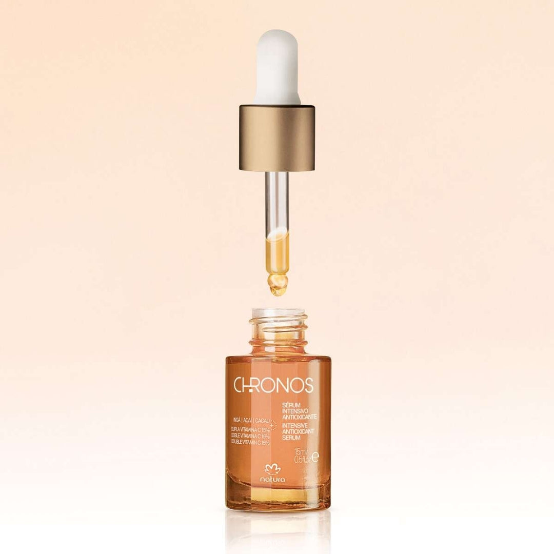 Chronos Intensive Antioxidant Serum Vitamin C Daily Skin Care 15ml Natura