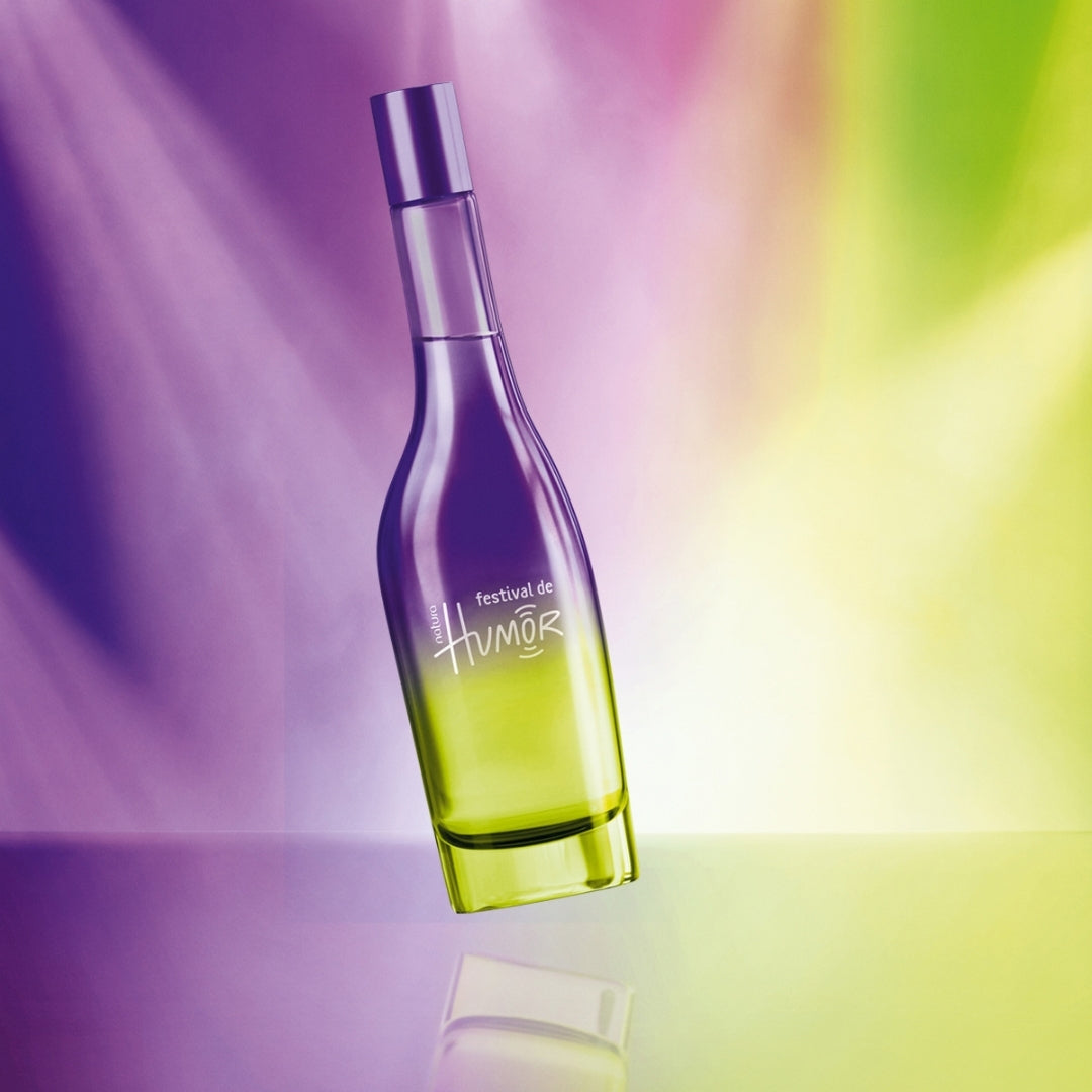 Festival de Humor Female Deo Cologne Floral Fruity Fragance 75ml Natura