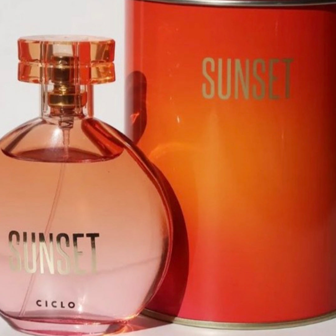 Sunset Deo Cologne Floral Citrus Body Fragance Perfume 100ml Ciclo