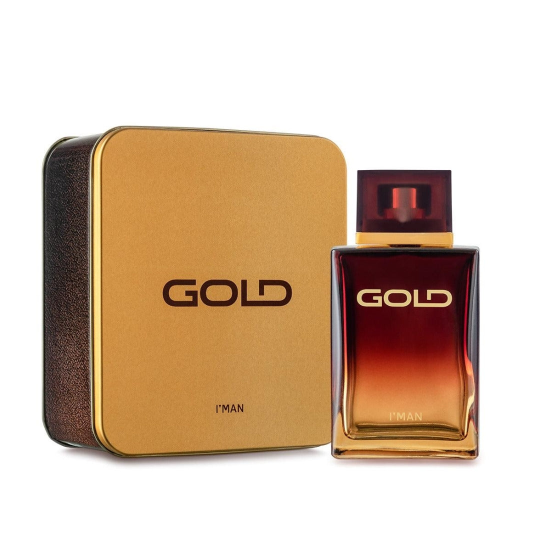 L'man Gold Deo Cologne Oriental Fougère Body Fragance Perfume 100ml Ciclo
