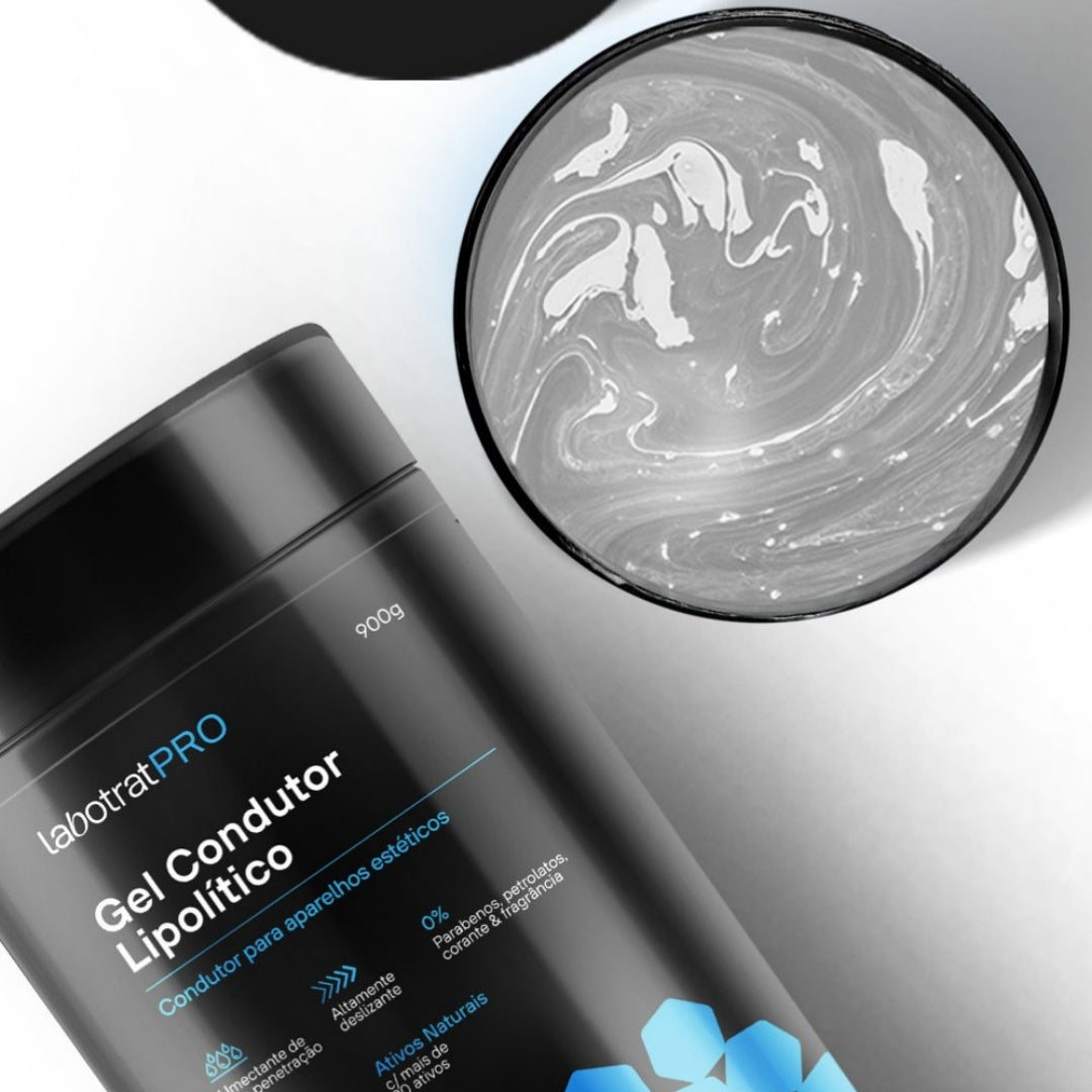 Lipolytic Conductive Gel Reduces Fat Cellulite Body Draining 900g Labotrat