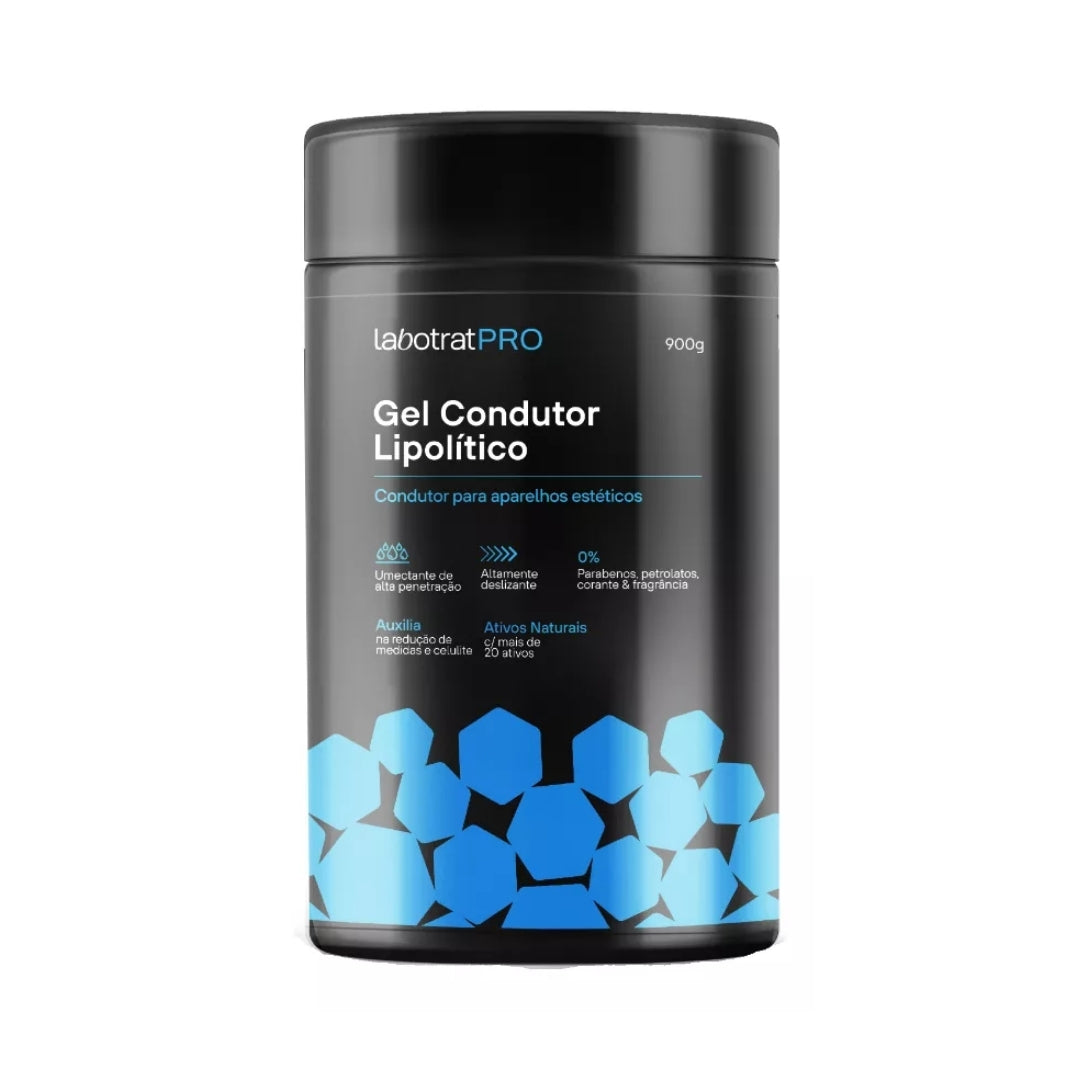 Lipolytic Conductive Gel Reduces Fat Cellulite Body Draining 900g Labotrat