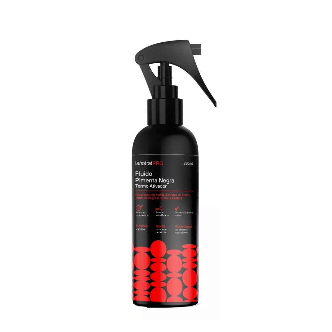 Black Pepper Thermo-Activating Fluid Anti Cellulite Treatment 250ml Labotrat