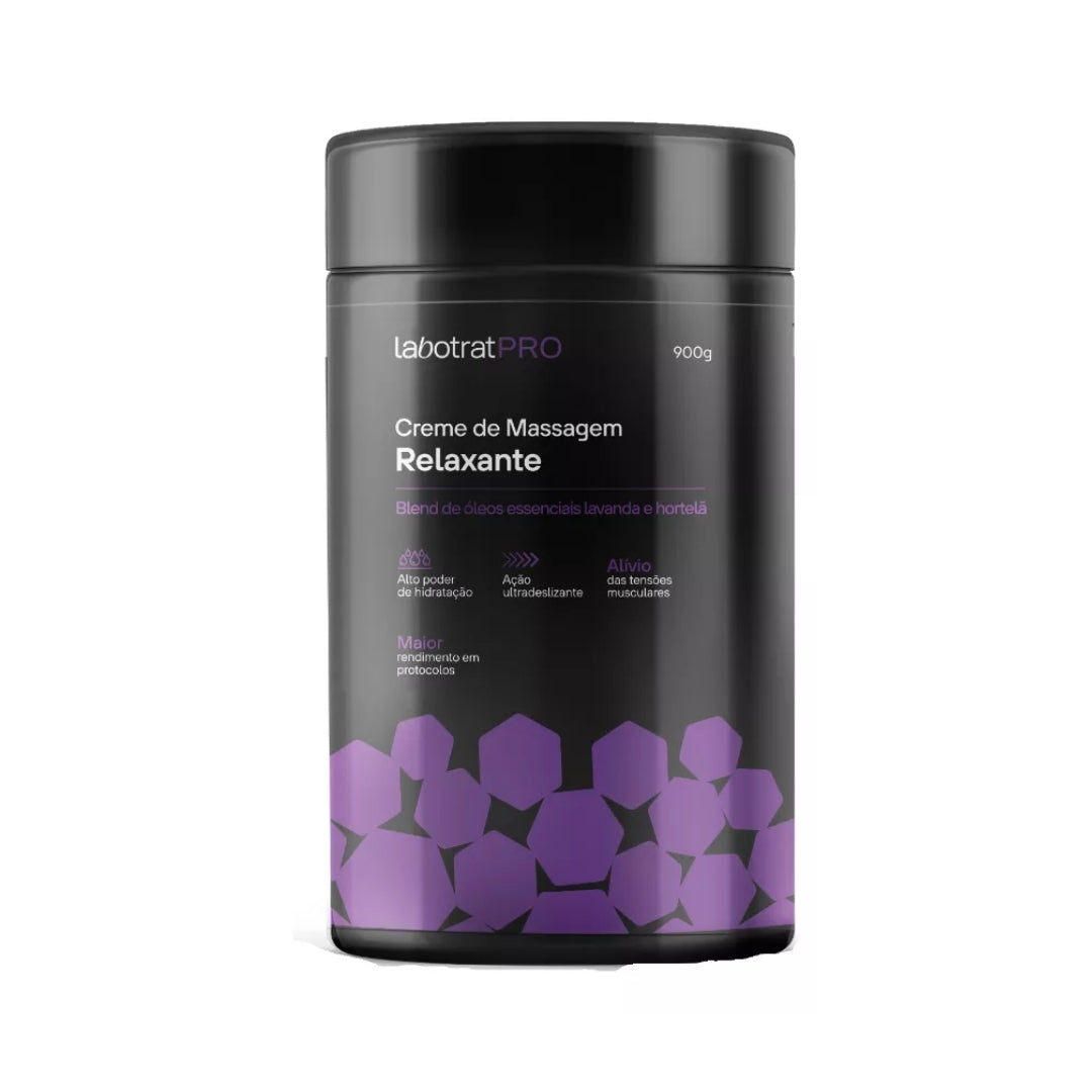 Relaxing Massage Cream Blend of Oils Hydration Skin Care 900g Labotrat
