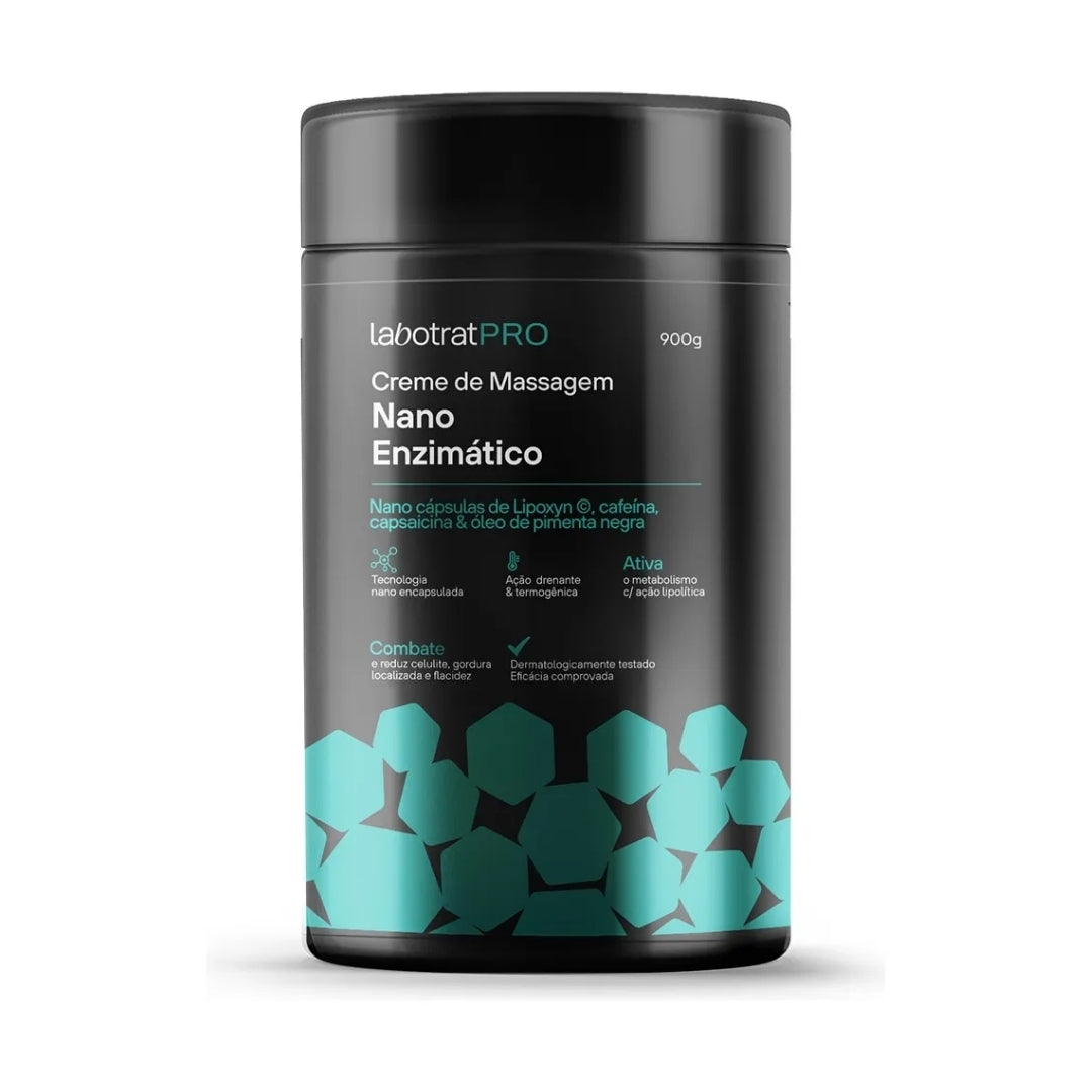 Nano Enzymatic Massage Cream Reduces Cellulite Body Care 900g Labotrat