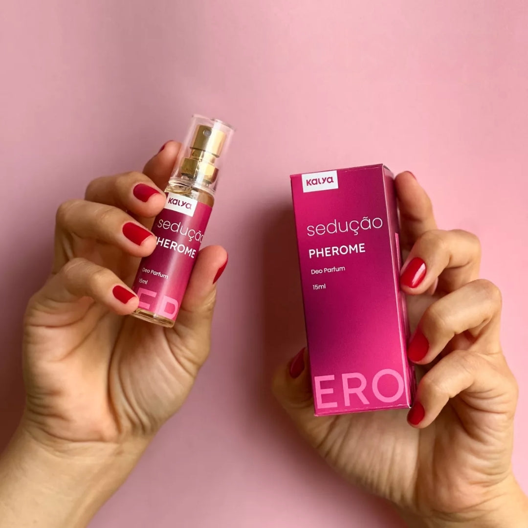 Seducao Pherome Deo Parfum Sweet Fruity Body Fragance 15ml Kalya Perfume