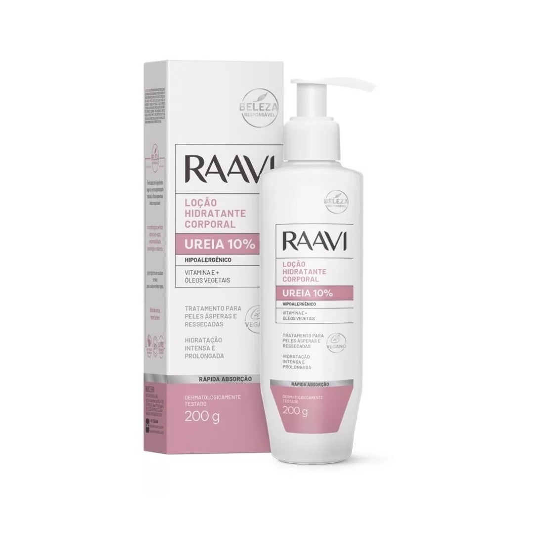 Urea Moisturizing Lotion 10% Daily Oily Skin Care Treatment 200g Raavi