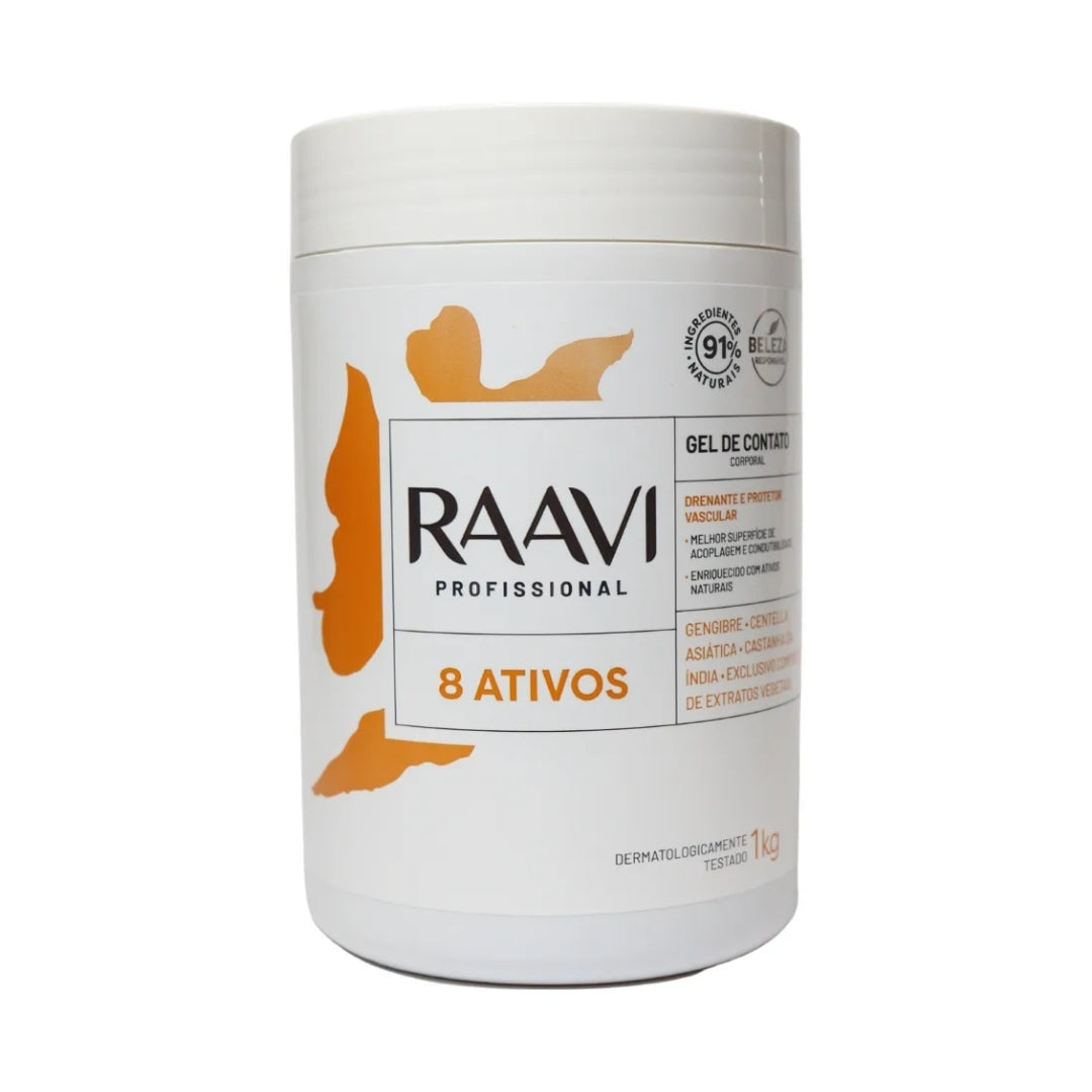 Body Contact Massage Gel Skin Draining Treatment 1Kg Raavi
