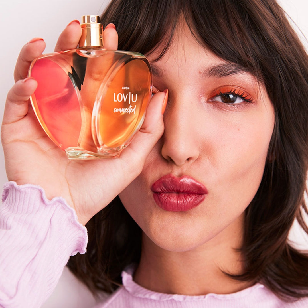 Lov U Connected Deo Parfum Citric Fresh Body Fragance 75ml Avon