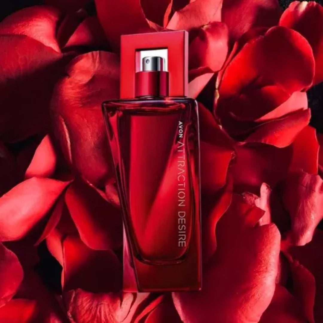 Attraction Desire She Deo Parfum Sweet Woody Body Fragance 50ml Avon