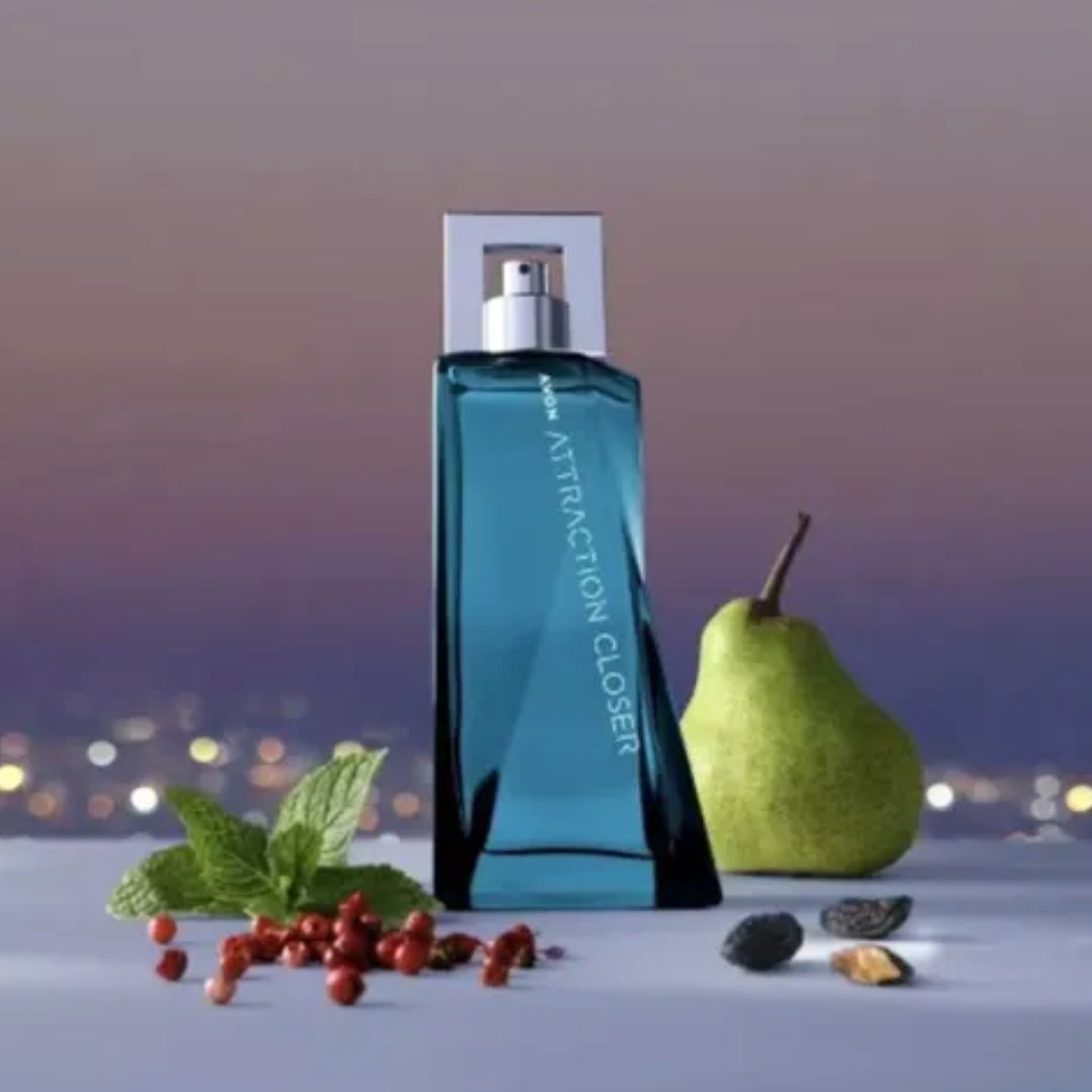 Attraction Closer He Deo Parfum Spicy Body Fragance 75ml Avon