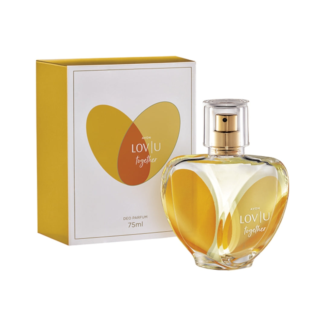Lov U Together Deo Parfum Floral Sweety Fruity Body Fragance 75ml Avon