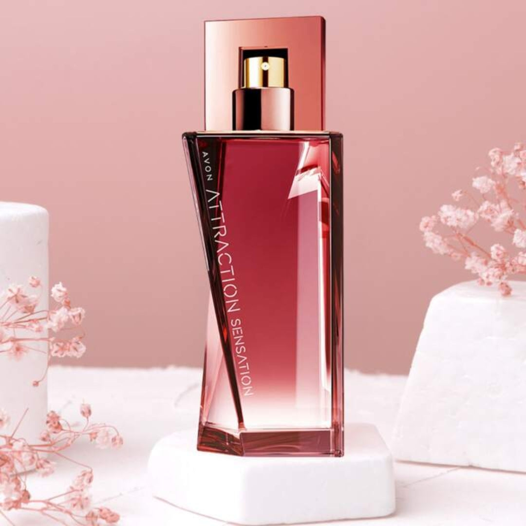 Attraction Sensation She Deo Parfum Oriental Floral Body Fragance 50ml Avon