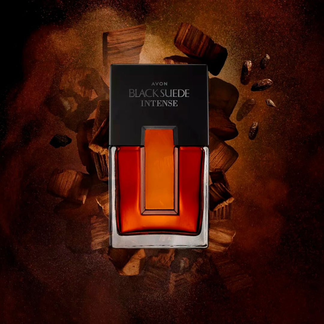 Black Essential Intense Deo Cologne Woody Body Fragance 100ml Avon