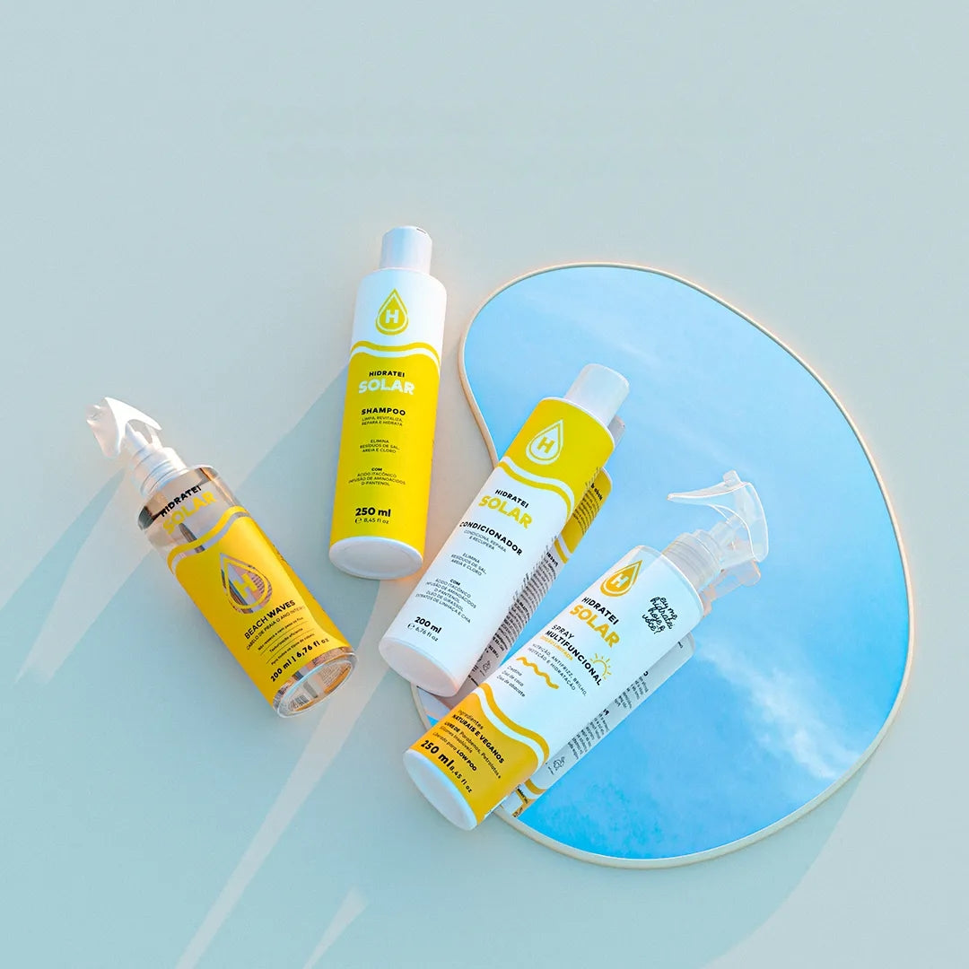 Solar Home Care Moisturizing Revitalizing Hair Treatment Kit Hidratei