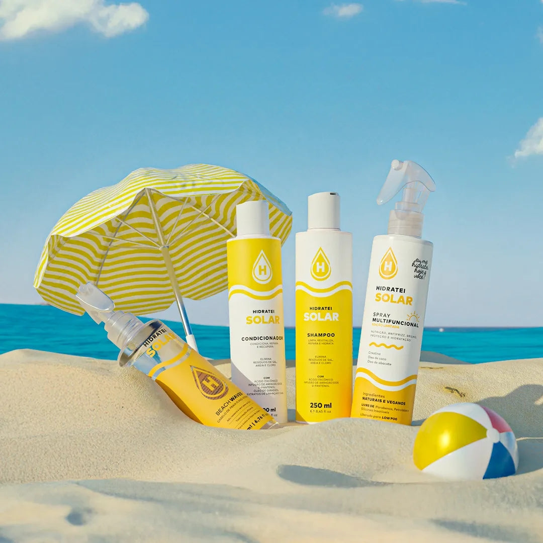 Solar Home Care Moisturizing Revitalizing Hair Treatment Kit Hidratei